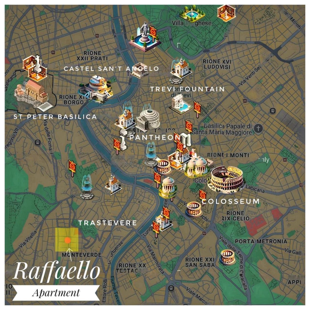 Apartment Raffaello Rom
